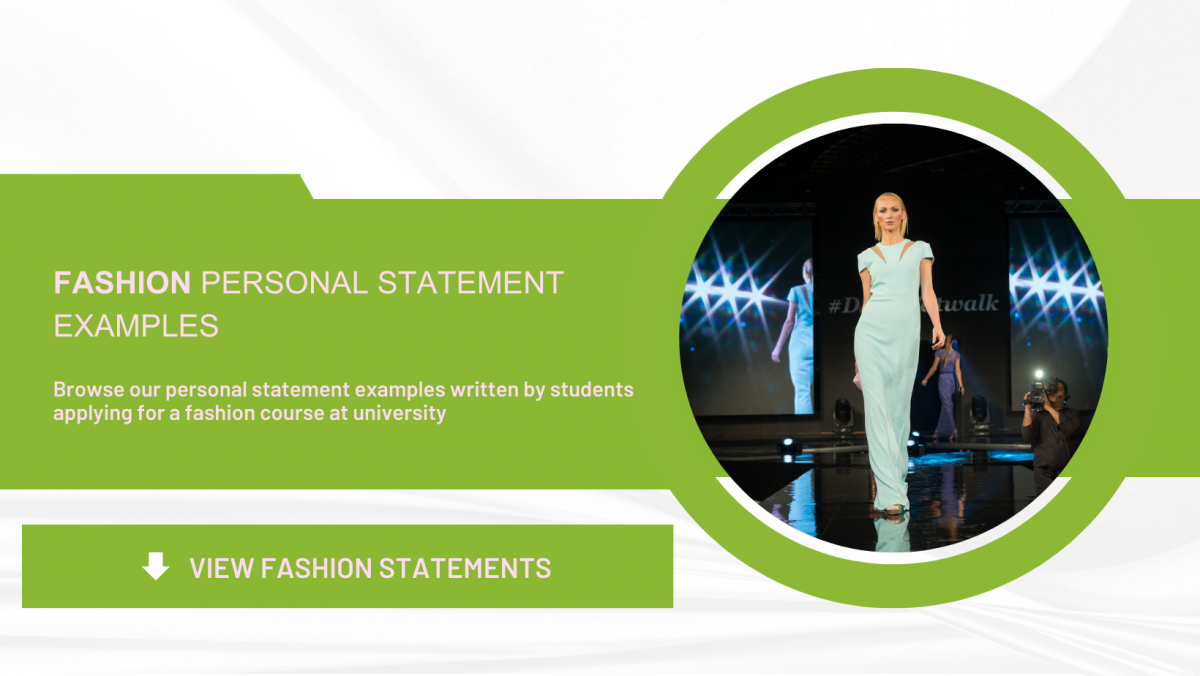 fashion personal statement